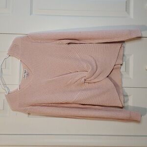 Pink sweater-1X